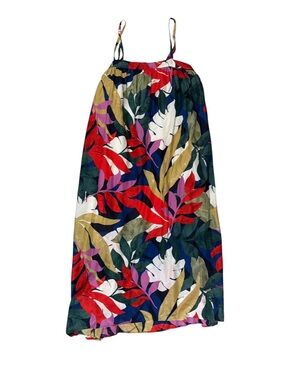 A NEW DAY Tropical Leaf Print Maxi Dress - Multicolor